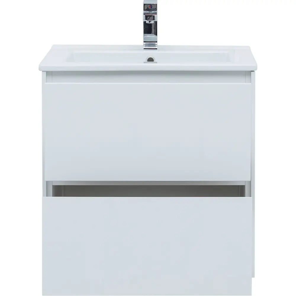 Фото 5 Тумба под раковину напольная Aquanet 00339965 64см цвет белый