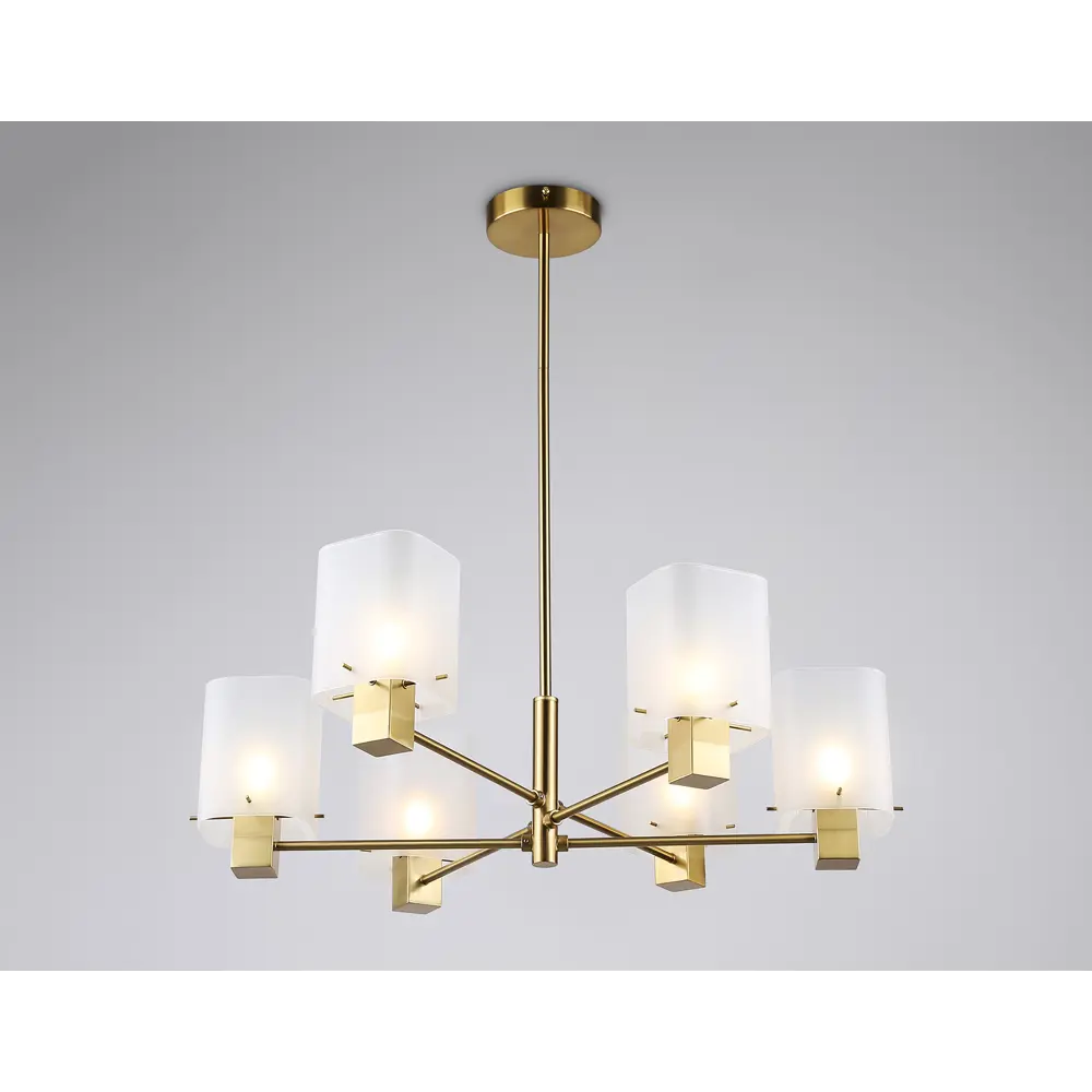 Фото 3 Люстра на штанге Ambrella light High light Lh57031 6 ламп 23 м² цвет латунь, дымчатый Фото 3 Люстра на штанге Ambrella light High light Lh57031 6 ламп 23 м² цвет латунь, дымчатый