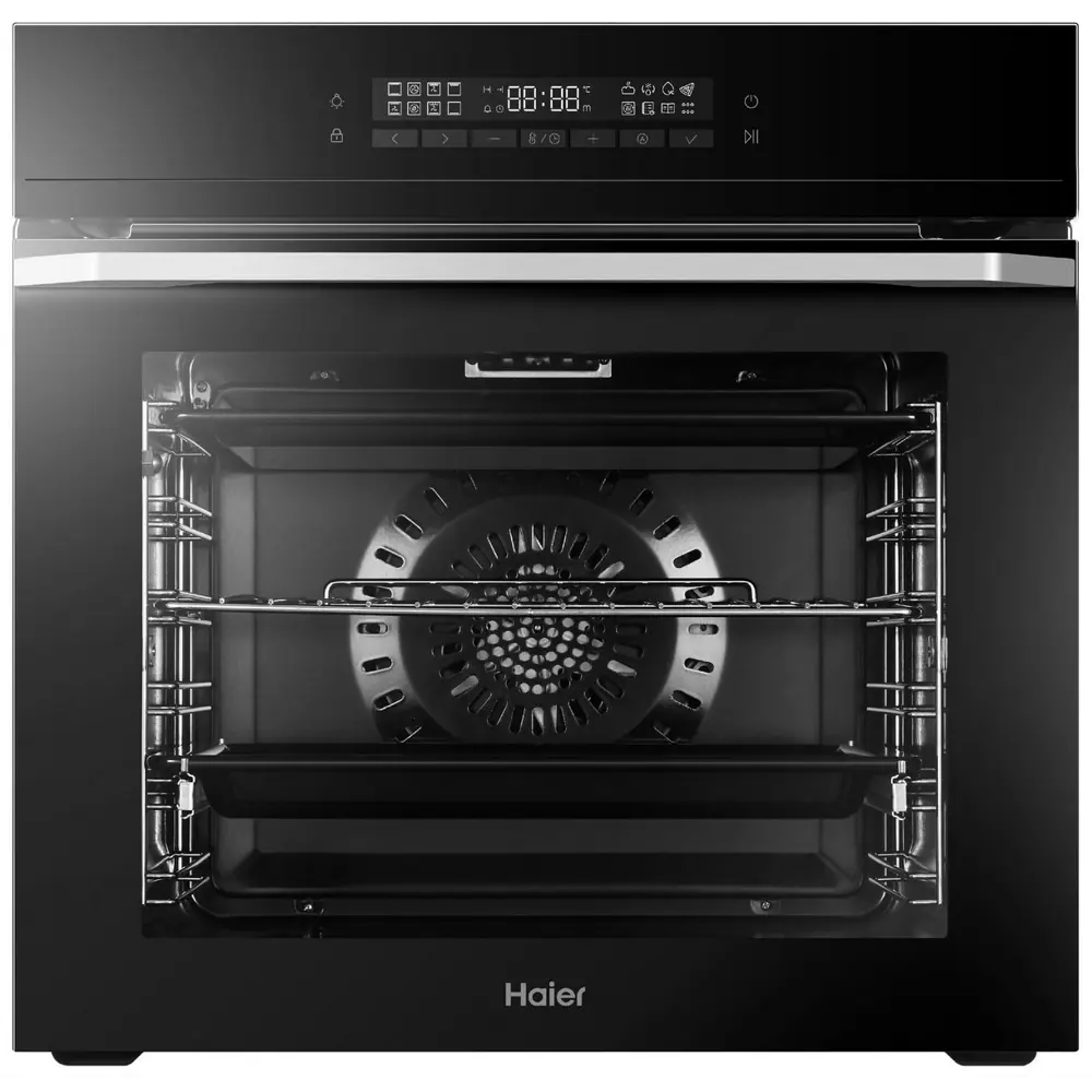 Фото Встраиваемый духовой шкаф Haier HOQ-F5AAGB 59.7х59.5х56.5 см цвет черный Фото Встраиваемый духовой шкаф Haier HOQ-F5AAGB 59.7х59.5х56.5 см цвет черный