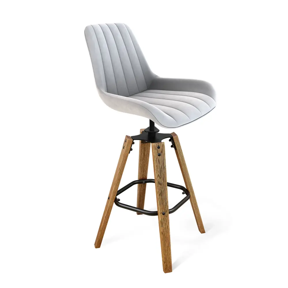 Фото Стул Sheffilton 2349873301 54x113.5 см цвет серый Фото Стул Sheffilton 2349873301 54x113.5 см цвет серый