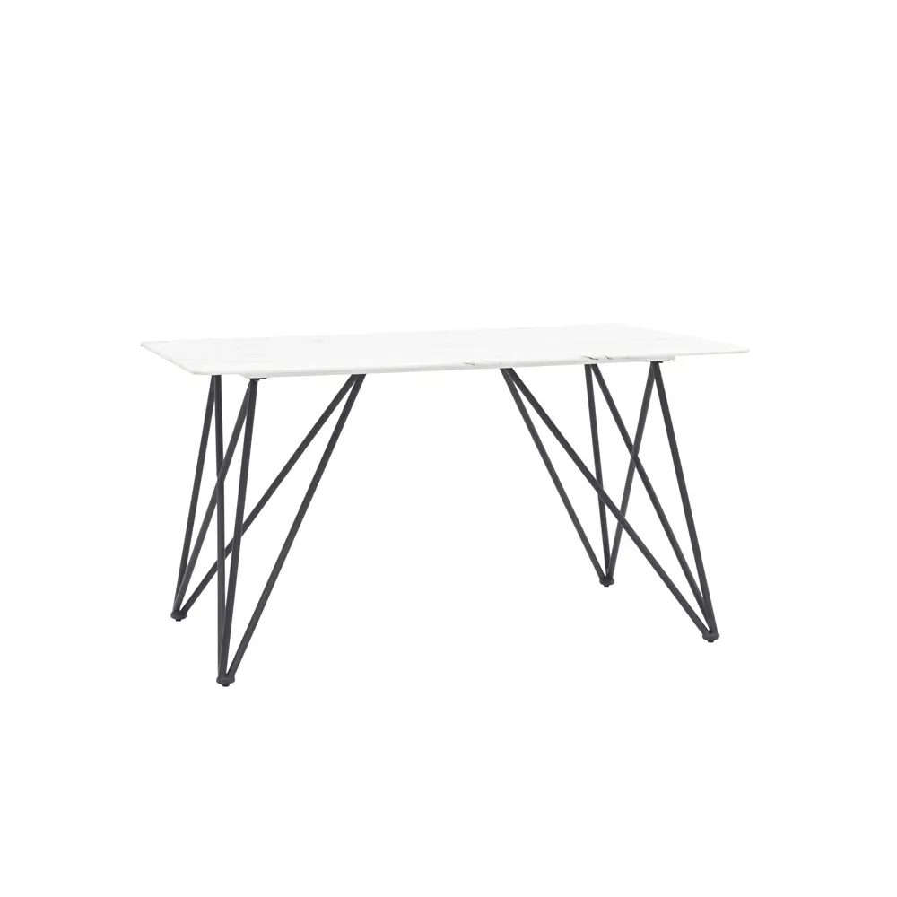 Фото 4 Кухонный стол прямоугольный Stool group 140x140 см стекло цвет белый, стекло Фото 4 Кухонный стол прямоугольный Stool group 140x140 см стекло цвет белый, стекло