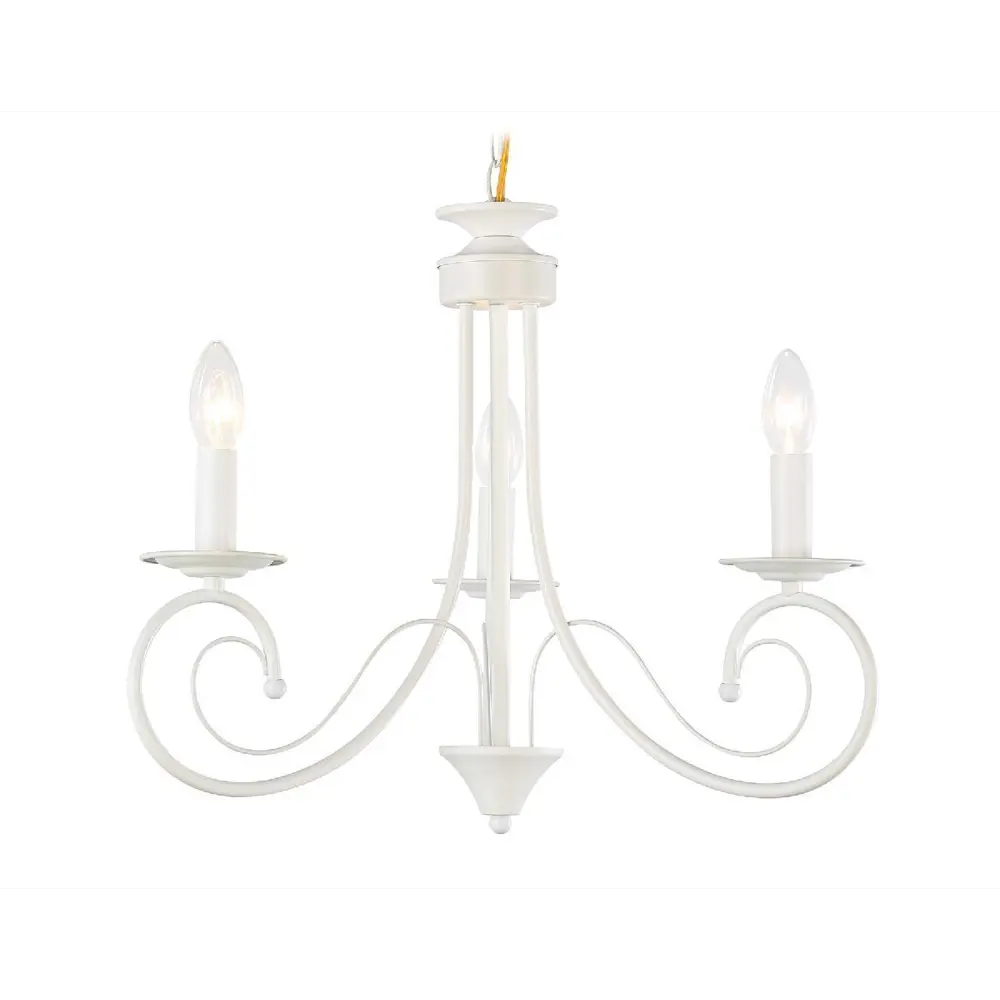 Фото Люстра подвесная Ambrella light Modern Tr9605 3 лампа 6 м² цвет белый Фото Люстра подвесная Ambrella light Modern Tr9605 3 лампа 6 м² цвет белый