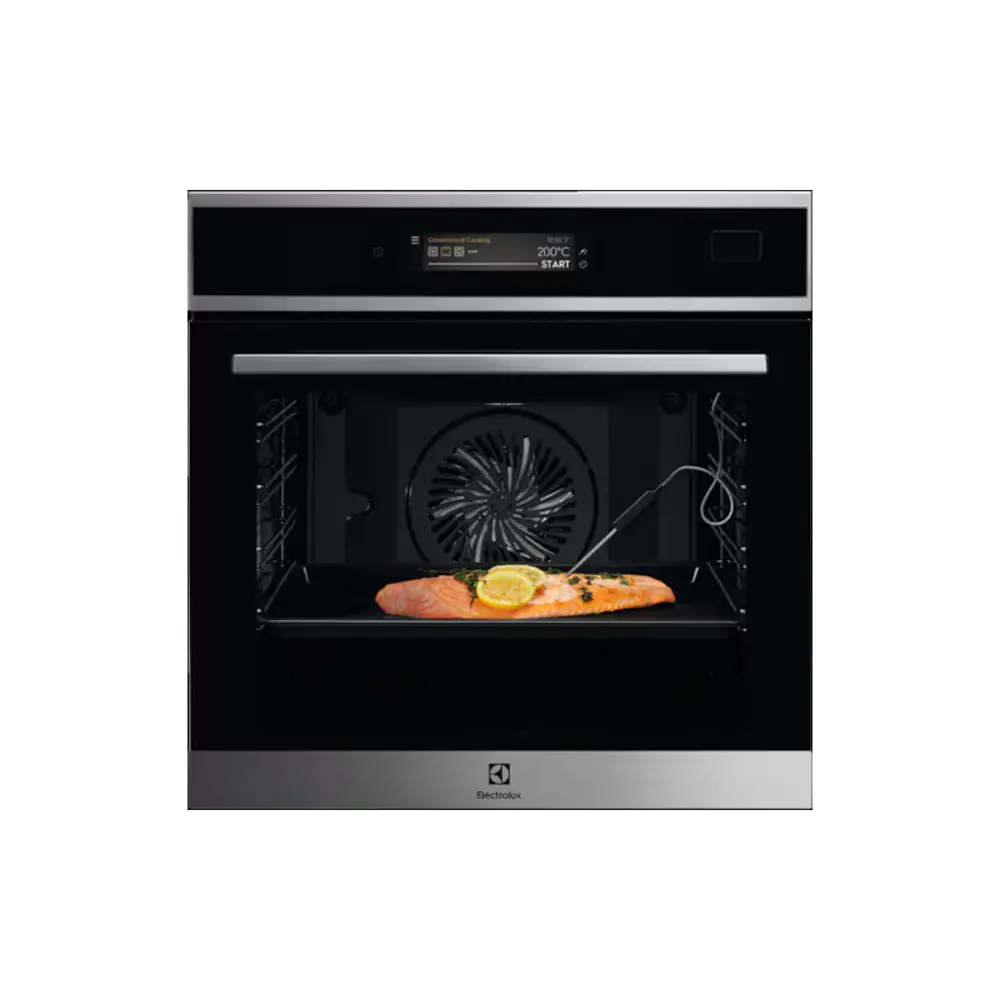 Фото Встраиваемый духовой шкаф Electrolux Eoc9P31Wx 59.50x59.40x56.70 см цвет черный
