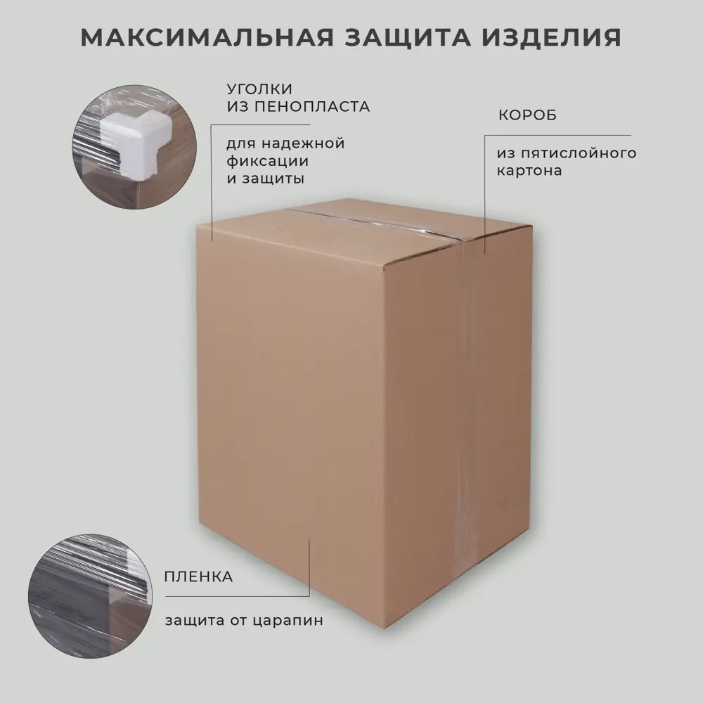 Фото 10 Тумба под раковину Ika Lite 4657810337084 с раковиной 60.50см цвет графит 3-810up Фото 10 Тумба под раковину Ika Lite 4657810337084 с раковиной 60.50см цвет графит 3-810up