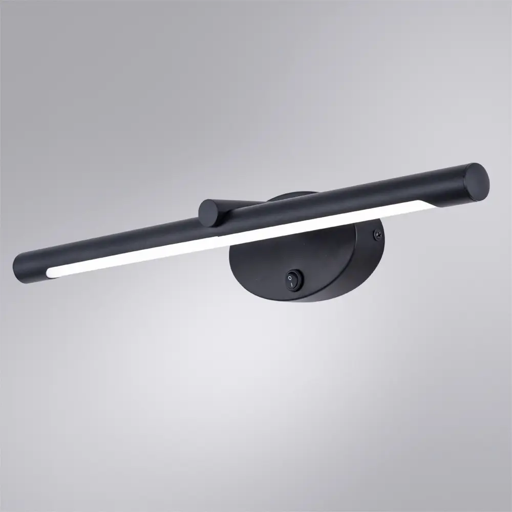 Фото 2 Настенный светильник светодиодный ARTE LAMP A8025AP-1BK нейтральный белый свет Фото 2 Настенный светильник светодиодный ARTE LAMP A8025AP-1BK нейтральный белый свет