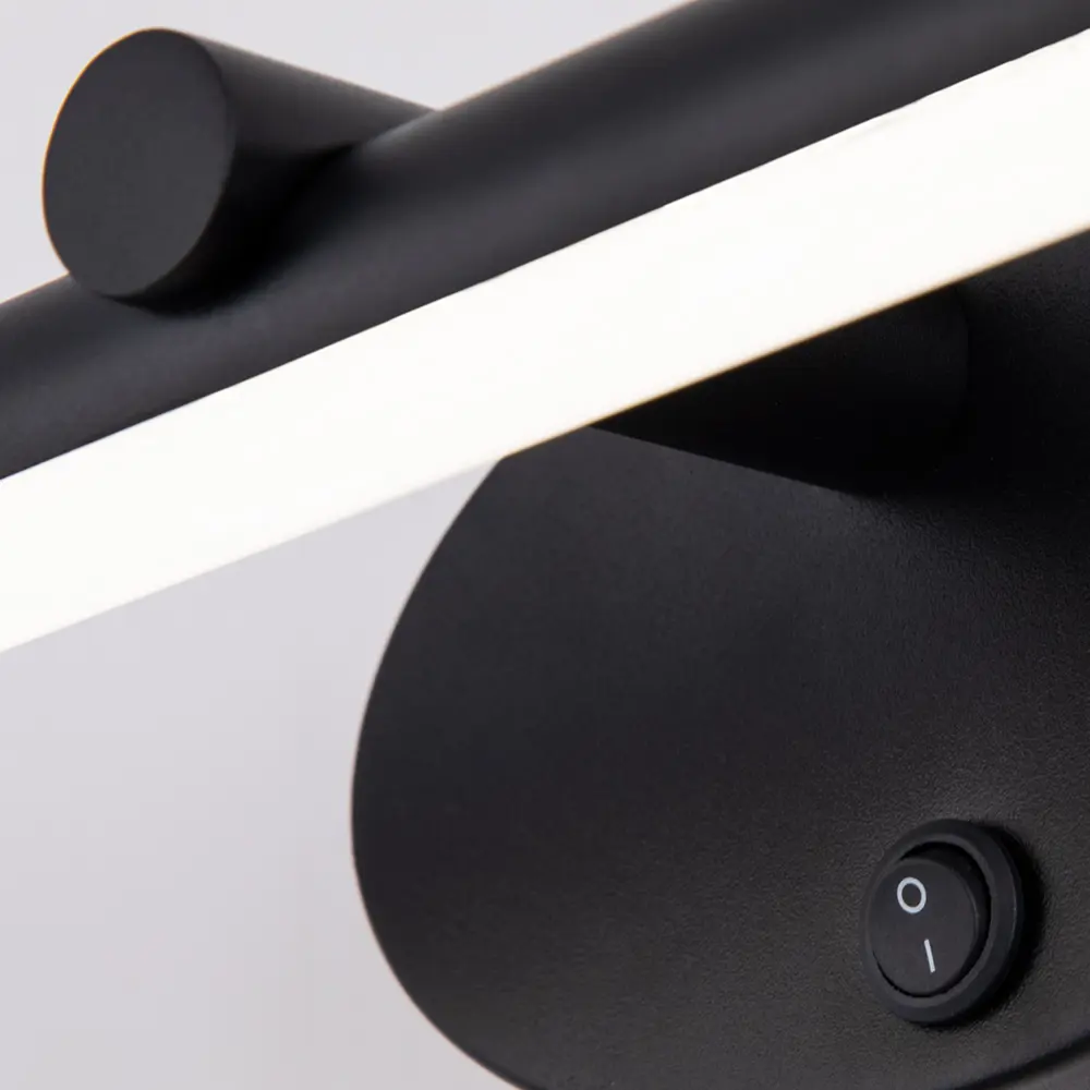 Фото 3 Настенный светильник светодиодный ARTE LAMP A8025AP-1BK нейтральный белый свет Фото 3 Настенный светильник светодиодный ARTE LAMP A8025AP-1BK нейтральный белый свет