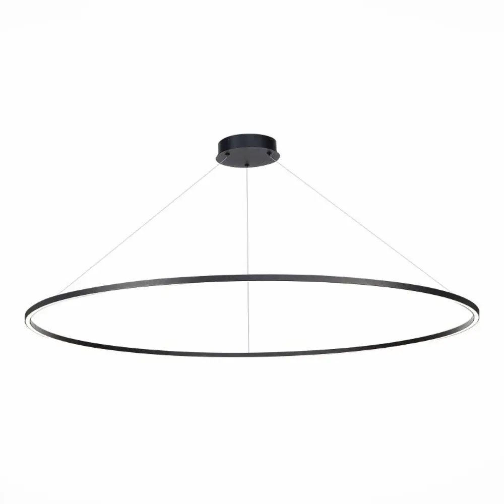 Фото Светильник подвесной светодиодный St luce Smart st605.403.72 26 м² регулируемый белый свет цвет черный Фото Светильник подвесной светодиодный St luce Smart st605.403.72 26 м² регулируемый белый свет цвет черный