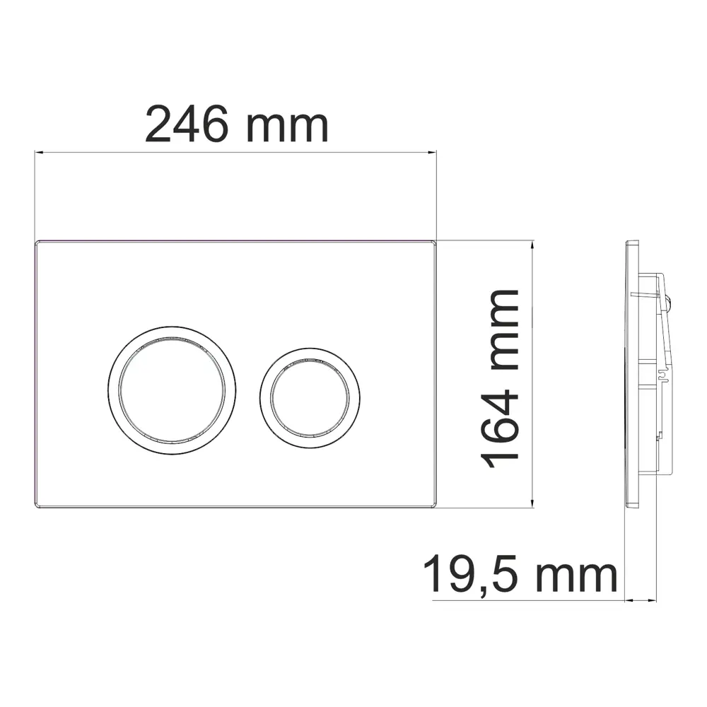 Фото 4 Инсталляция для унитаза WASSERKRAFT 58tlt.010.me.wh01 Фото 4 Инсталляция для унитаза WASSERKRAFT 58tlt.010.me.wh01