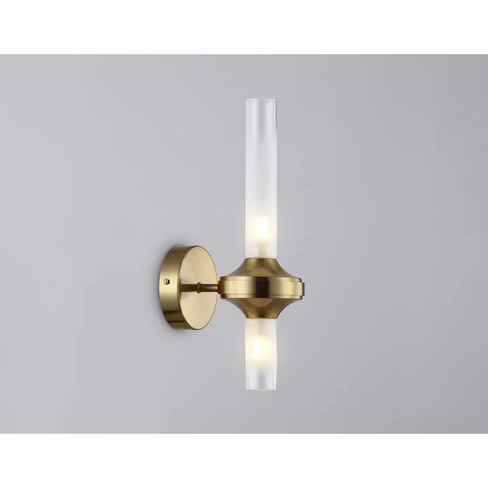 Фото 3 Настенный светильник Ambrella light High light Lh55362 цвет прозрачный/латунь Фото 3 Настенный светильник Ambrella light High light Lh55362 цвет прозрачный/латунь