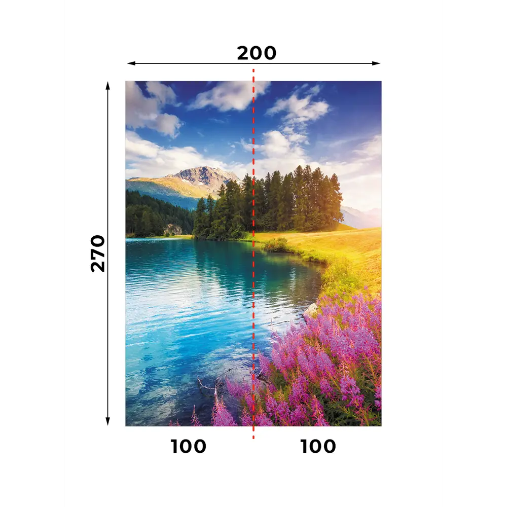 Фото 2 Фотообои флизелиновые Homepick Fotooboi200cm 200x270 см FairyIsland/4098/ Фото 2 Фотообои флизелиновые Homepick Fotooboi200cm 200x270 см FairyIsland/4098/
