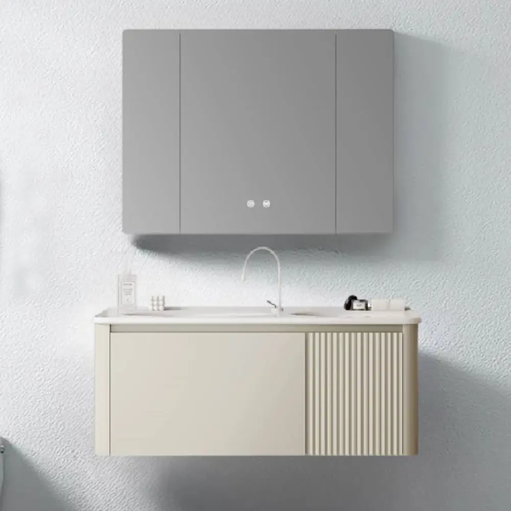 Фото 5 Комплект мебели Ceruttispa SELLA 80 10034 с зеркальным шкафом 80см