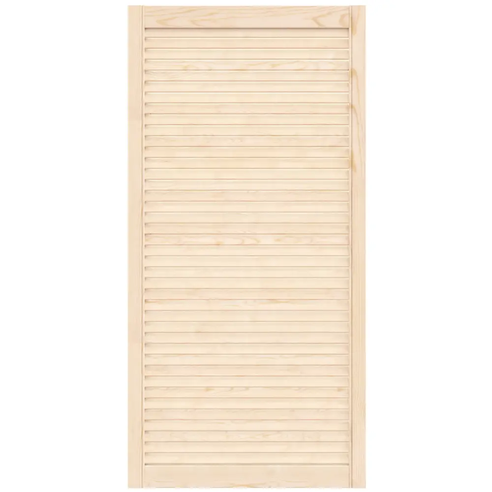 Фото Дверь жалюзийная деревянная Timber&Style 1205х544х19мм сосна Экстра Фото Дверь жалюзийная деревянная Timber&Style 1205х544х19мм сосна Экстра