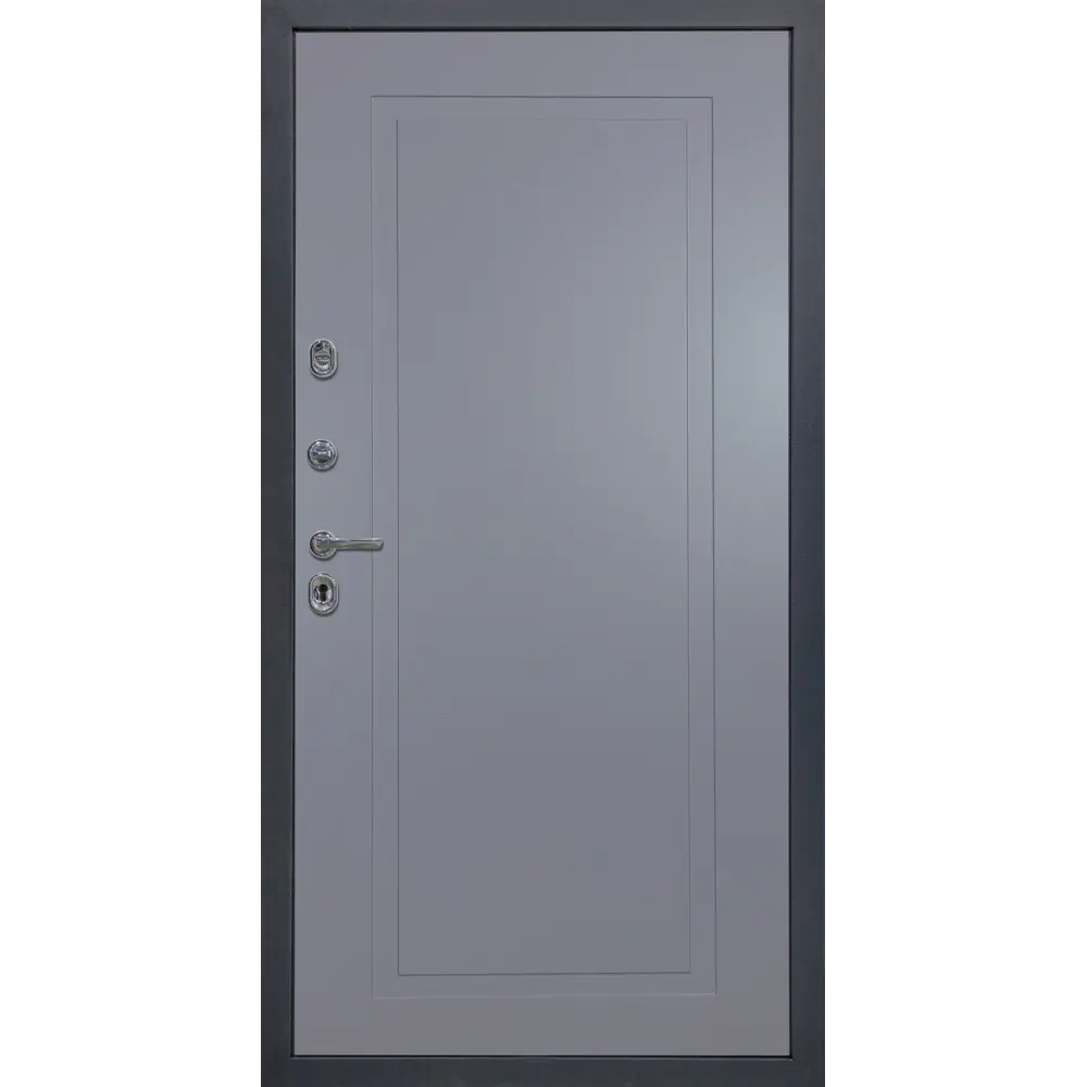 Фото 4 Входная дверь Diva ДХ-30 205x96см левый серый софт/Н10 силк маус