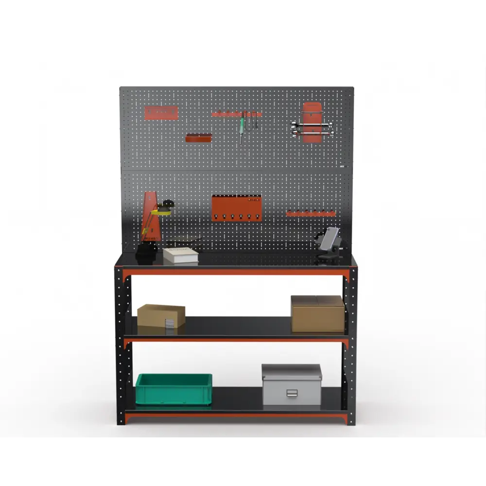 Фото 3 Стол-верстак Metalex Kit 204691 950x1000x500 мм, максимальная нагрузка до 260 кг Фото 3 Стол-верстак Metalex Kit 204691 950x1000x500 мм, максимальная нагрузка до 260 кг