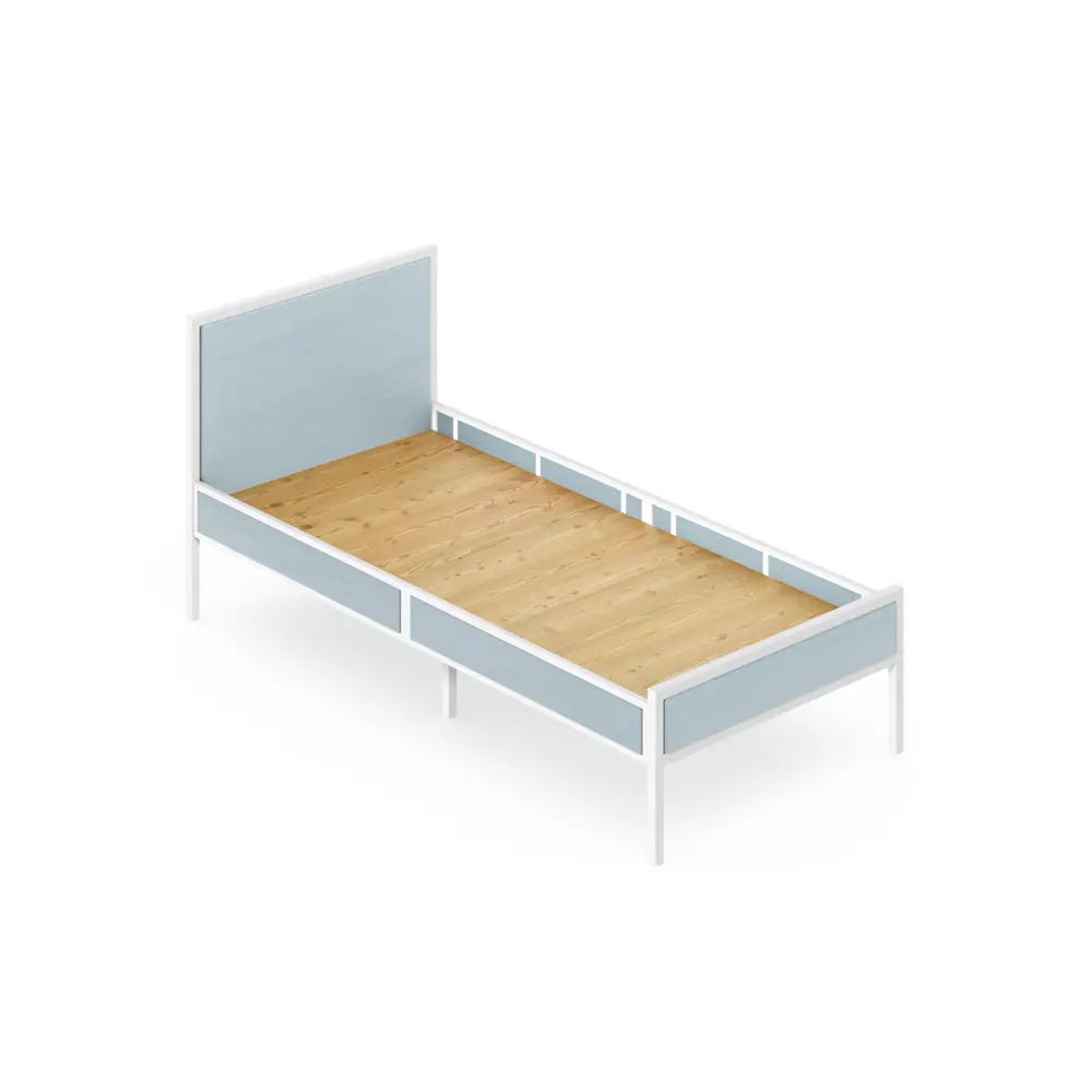 Фото Кровать Solarius kr90loft-gol-white-full 95 x 90 x 206 см сосна цвет голубой, белый Фото Кровать Solarius kr90loft-gol-white-full 95 x 90 x 206 см сосна цвет голубой, белый