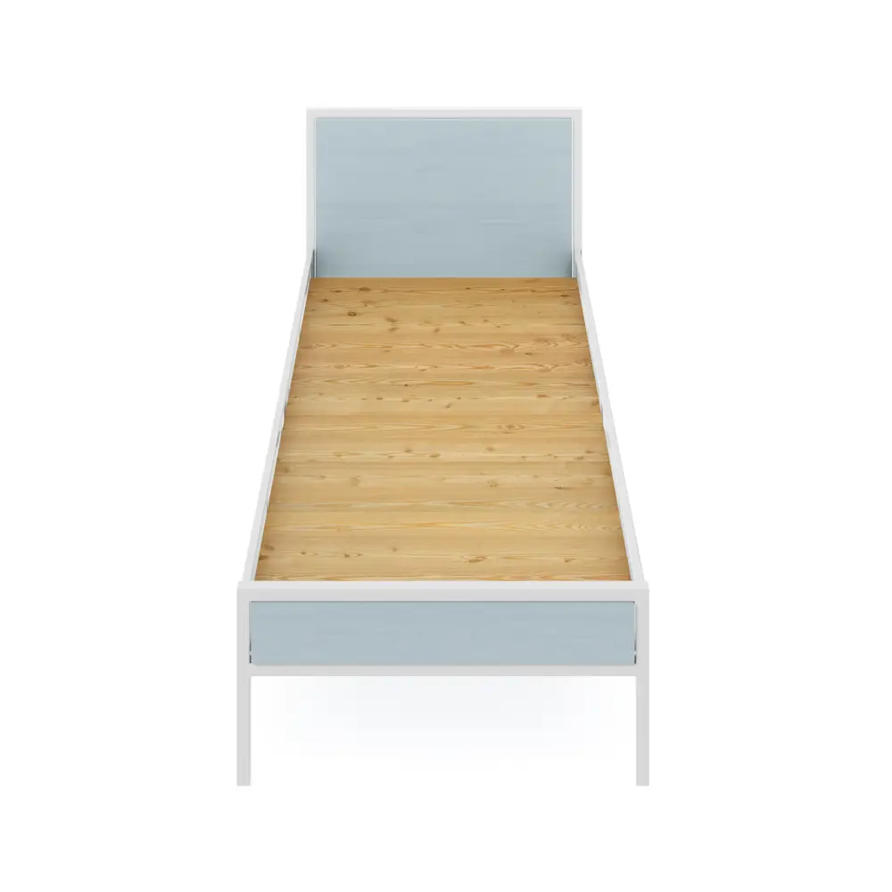 Фото 2 Кровать Solarius kr90loft-gol-white-full 95 x 90 x 206 см сосна цвет голубой, белый Фото 2 Кровать Solarius kr90loft-gol-white-full 95 x 90 x 206 см сосна цвет голубой, белый