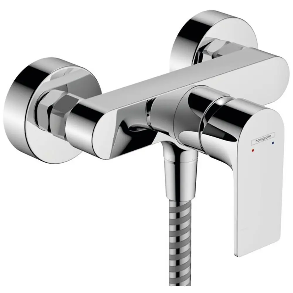Фото Смеситель для душа Hansgrohe Rebris E 72650000 однорычажный, внешнего монтажа цвет хром Фото Смеситель для душа Hansgrohe Rebris E 72650000 однорычажный, внешнего монтажа цвет хром