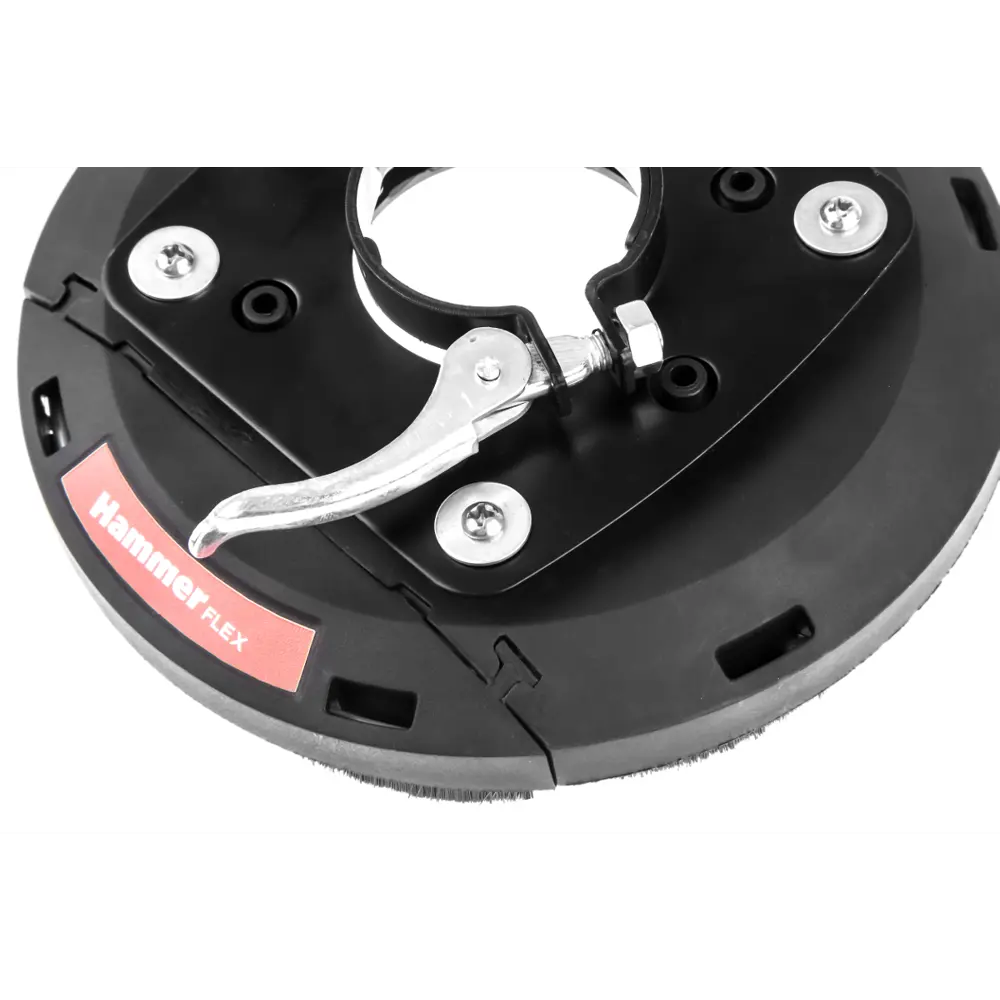Фото 4 Кожух для УШМ Hammer Flex DS125B 125мм, черный Фото 4 Кожух для УШМ Hammer Flex DS125B 125мм, черный