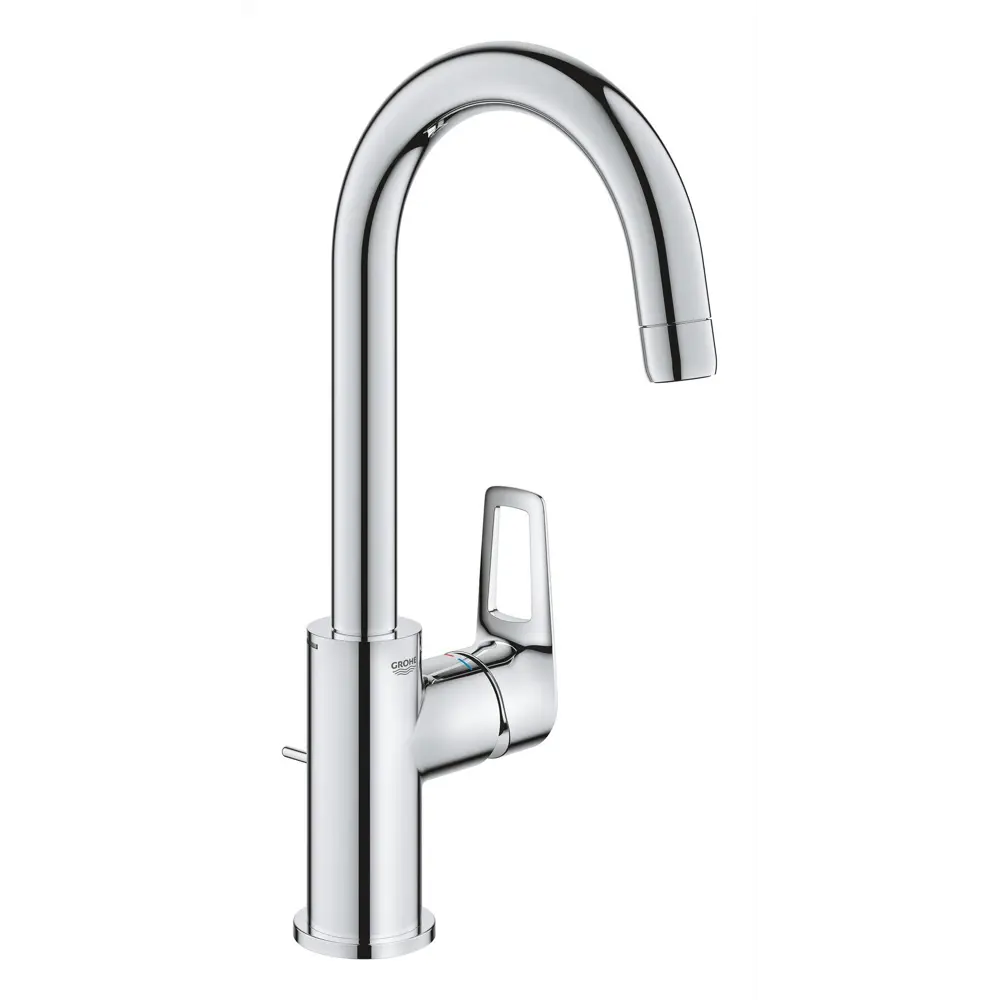 Фото Смеситель для раковины Grohe 23763001 BauLoop, размер L хром Фото Смеситель для раковины Grohe 23763001 BauLoop, размер L хром
