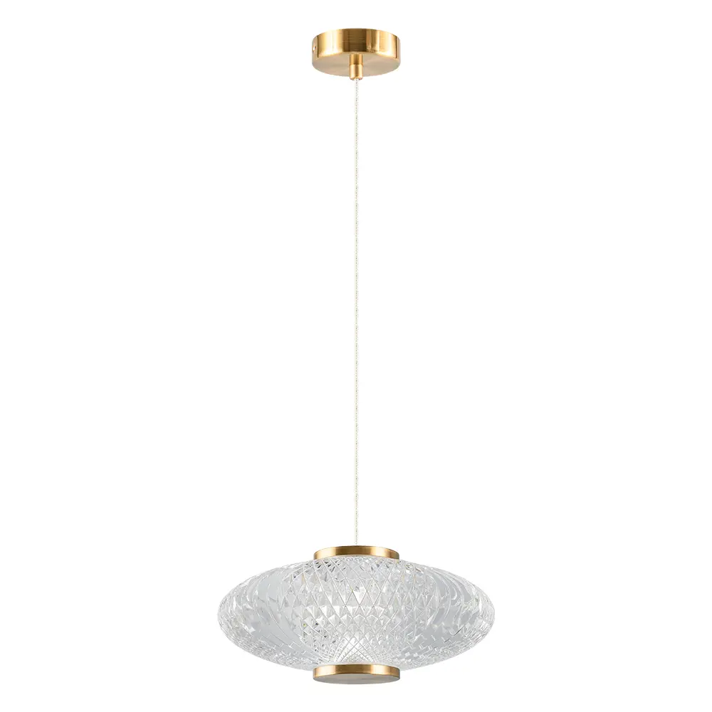 Фото Светильник подвесной Crystal Lux Carazon SP1 Brass Фото Светильник подвесной Crystal Lux Carazon SP1 Brass