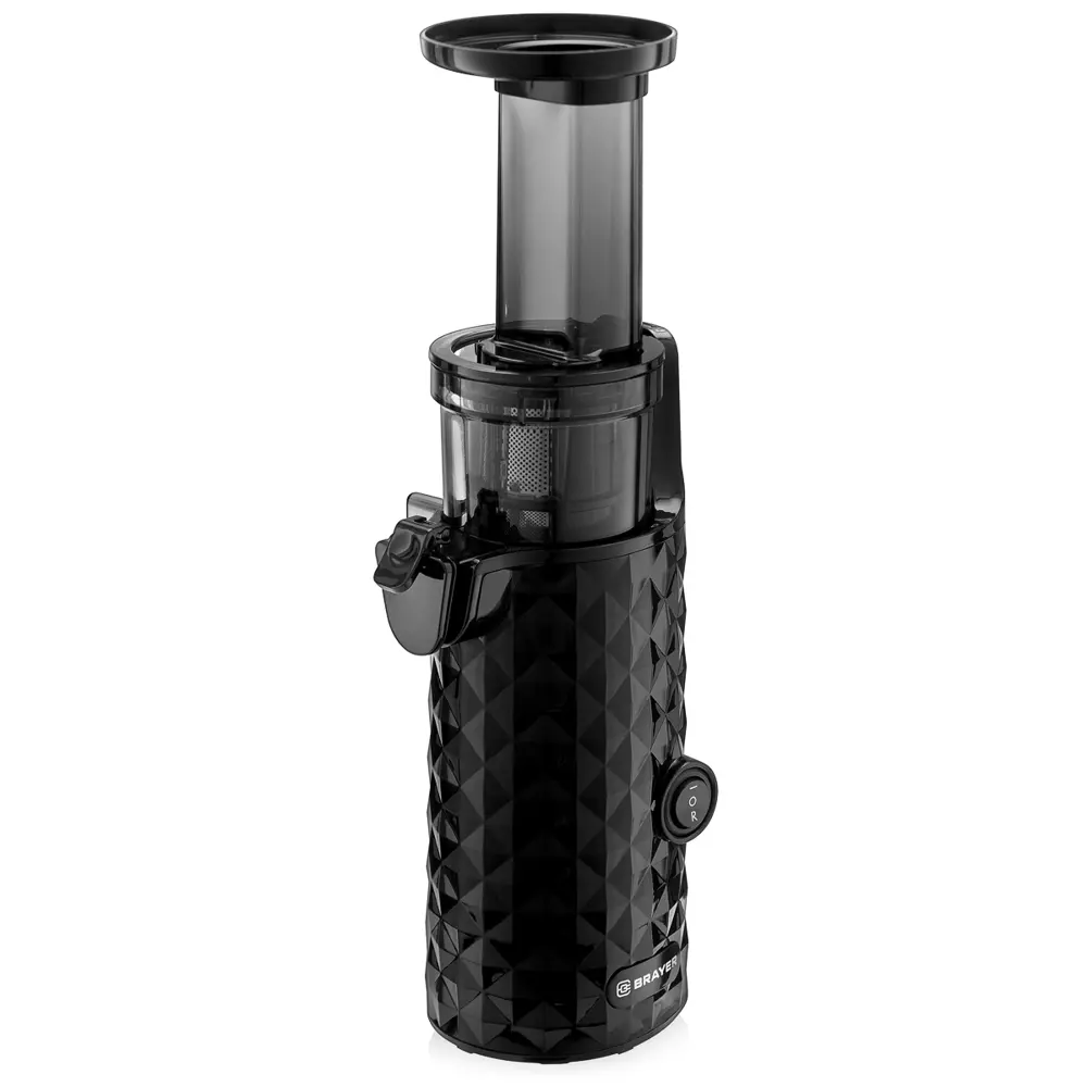 Фото Соковыжималка электрическая Brayer 1701BR 130 Вт цвет черный блестящий Фото Соковыжималка электрическая Brayer 1701BR 130 Вт цвет черный блестящий