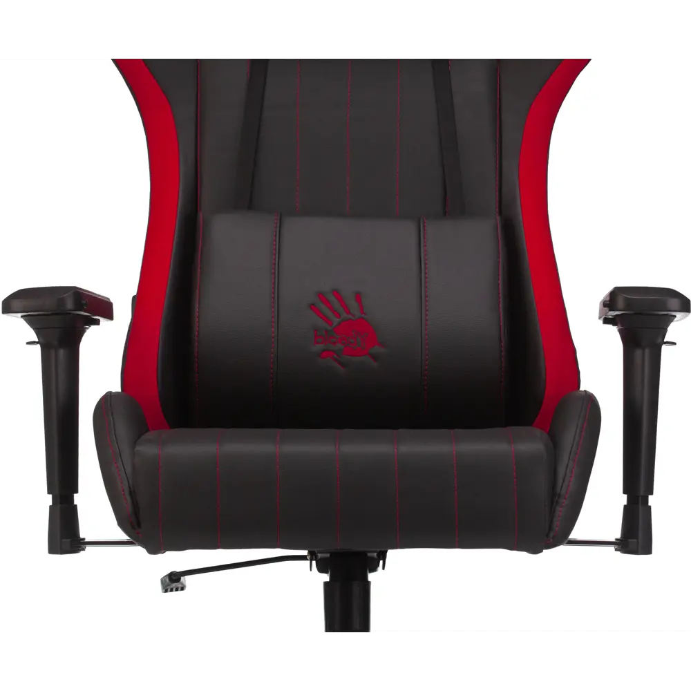 Фото 16 Игровое кресло A4tech Bloody GC-990 85x140.5x50 см эко кожа цвет красный/черный