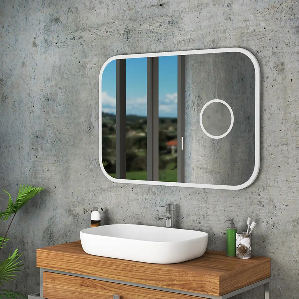 Фото 20 Зеркало Teymi Solli Elegant T20210IRU со встроенной подсветкой 100x70 см, сенсор на взмах Фото 20 Зеркало Teymi Solli Elegant T20210IRU со встроенной подсветкой 100x70 см, сенсор на взмах