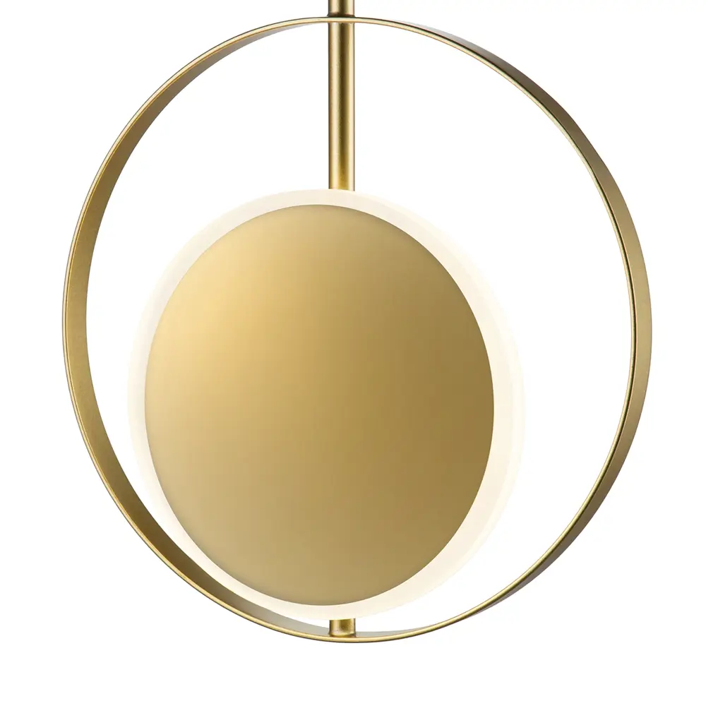 Фото 3 Настенный светильник светодиодный Escada Hypnosis 10206/sg gold нейтральный белый свет цвет белый/золото Фото 3 Настенный светильник светодиодный Escada Hypnosis 10206/sg gold нейтральный белый свет цвет белый/золото