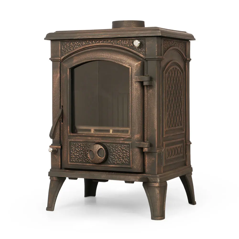 Фото Печь отопительная LK Sven bronze 10кВт 170м³ оранжевый Фото Печь отопительная LK Sven bronze 10кВт 170м³ оранжевый