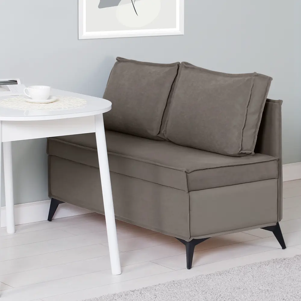 Фото 8 Диван кухонный Норта Loft XS 113 x 80 x 58.5 см цвет kvest 032 Фото 8 Диван кухонный Норта Loft XS 113 x 80 x 58.5 см цвет kvest 032