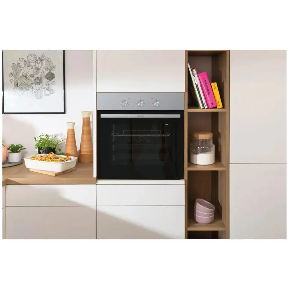 Фото 10 Встраиваемый духовой шкаф Gorenje BO6727E03NX 59.5х59.5х53 см цвет черный Фото 10 Встраиваемый духовой шкаф Gorenje BO6727E03NX 59.5х59.5х53 см цвет черный