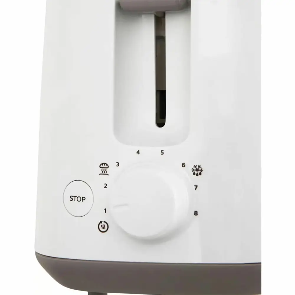 Фото 6 Тостер PHILIPS HD2581/00, 830 Вт, 2 тоста, 8 режимов, пластик, белый Фото 6 Тостер PHILIPS HD2581/00, 830 Вт, 2 тоста, 8 режимов, пластик, белый