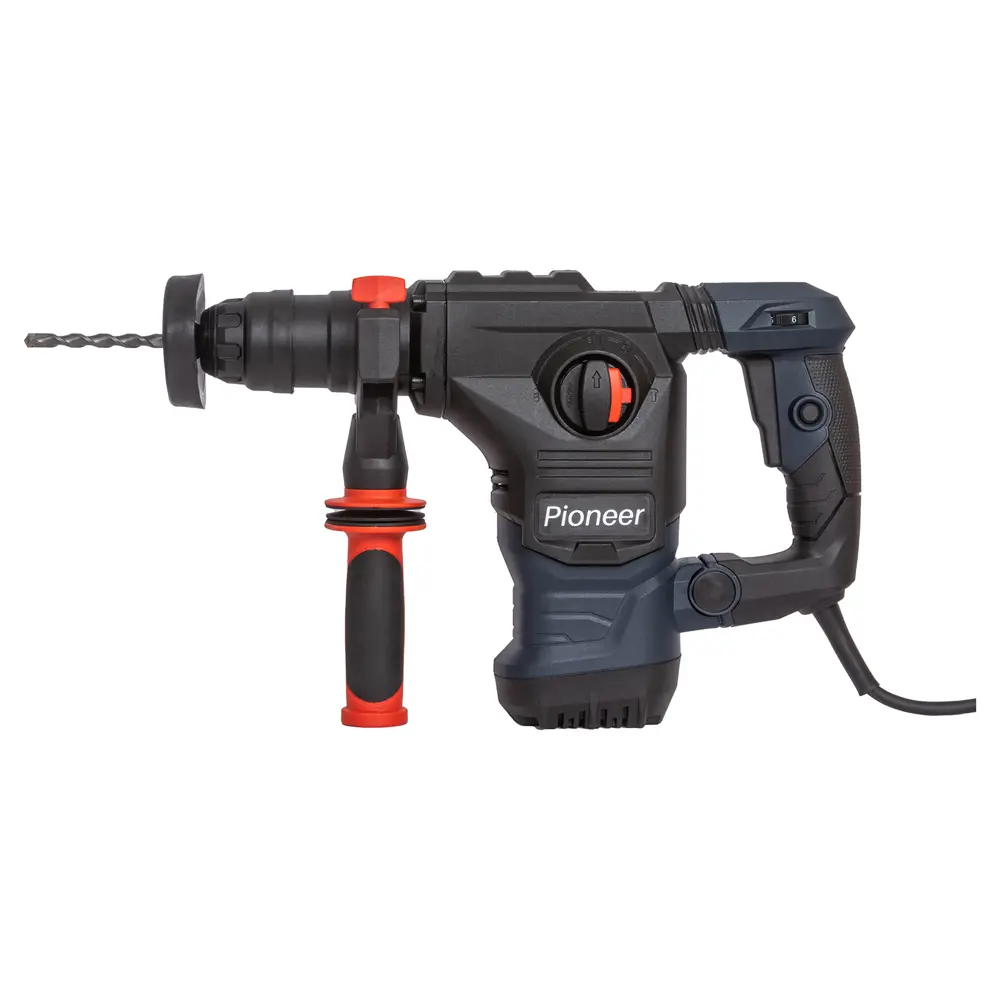 Фото 2 Перфоратор сетевой SDS Plus Pioneer RH-E1500V-01C Pioneer RH-E1500V-01C, 1500 Вт, 5 Дж