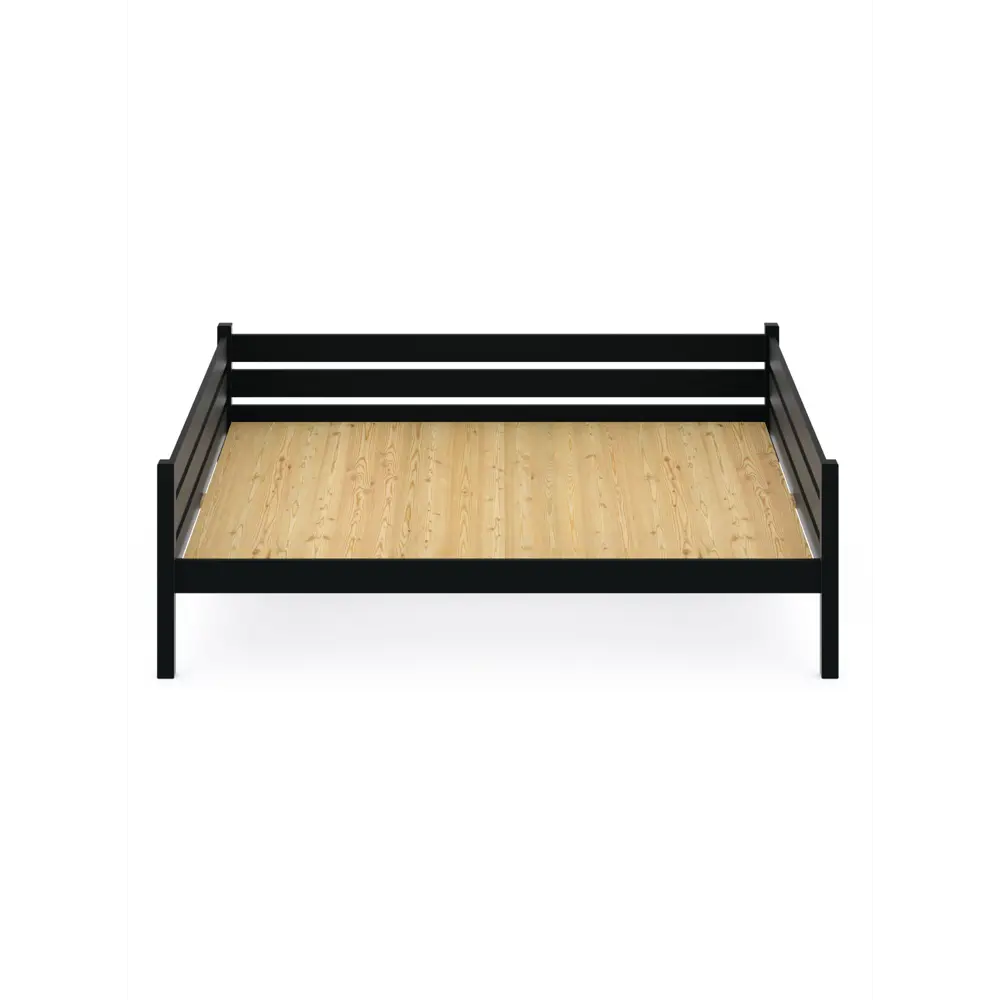 Фото 2 Кровать Solarius Tahta120-190ser-full 130 x 63 x 200 см сосна цвет серый Фото 2 Кровать Solarius Tahta120-190ser-full 130 x 63 x 200 см сосна цвет серый