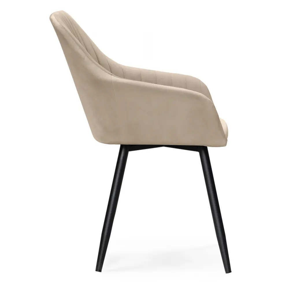 Фото 4 Стул Notta 570174 38x83x64 см велюр цвет бежевый