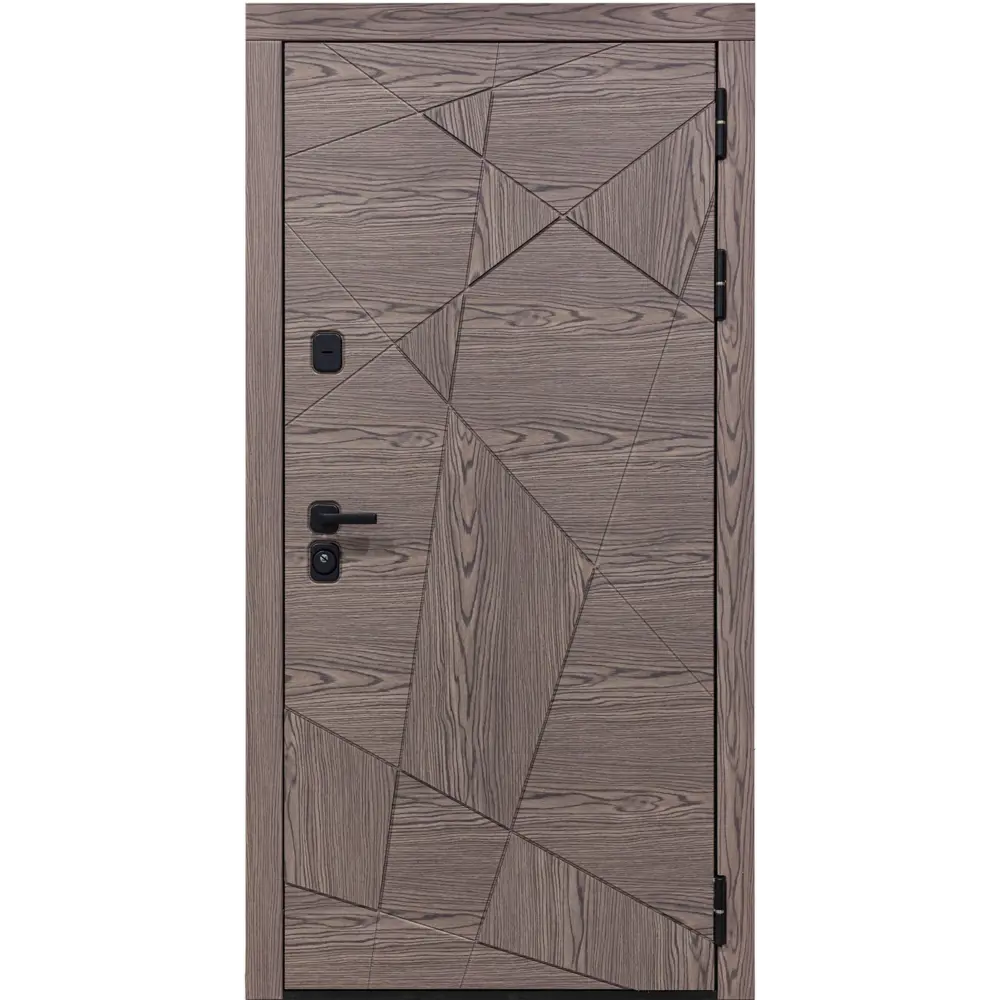 Фото 2 Входная дверь Diva Line 40 860x2050см правый цвет дуб коньяк/Д11 белый софт