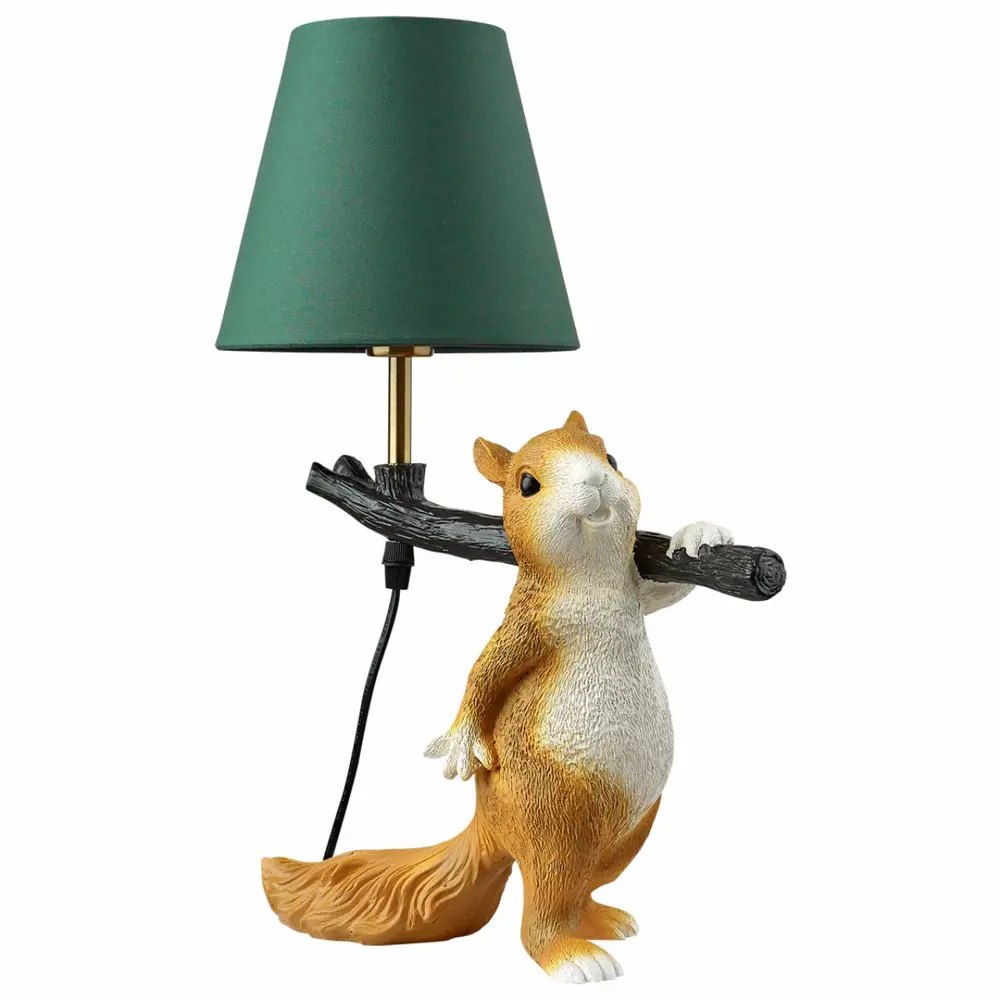 Фото Настольная лампа Lumion Squirrel Lmn_6523_1t цвет разноцветный Фото Настольная лампа Lumion Squirrel Lmn_6523_1t цвет разноцветный