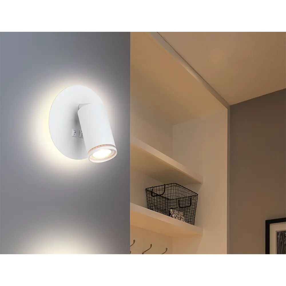 Фото 9 Настенный светильник Ambrella light Fw2462 цвет белый Фото 9 Настенный светильник Ambrella light Fw2462 цвет белый