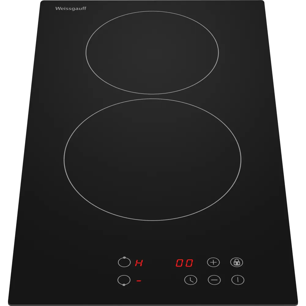 Фото 2 Электрическая варочная панель Weissgauff 488629 HV 32 BA 29 см 2 конфорки цвет черный Фото 2 Электрическая варочная панель Weissgauff 488629 HV 32 BA 29 см 2 конфорки цвет черный