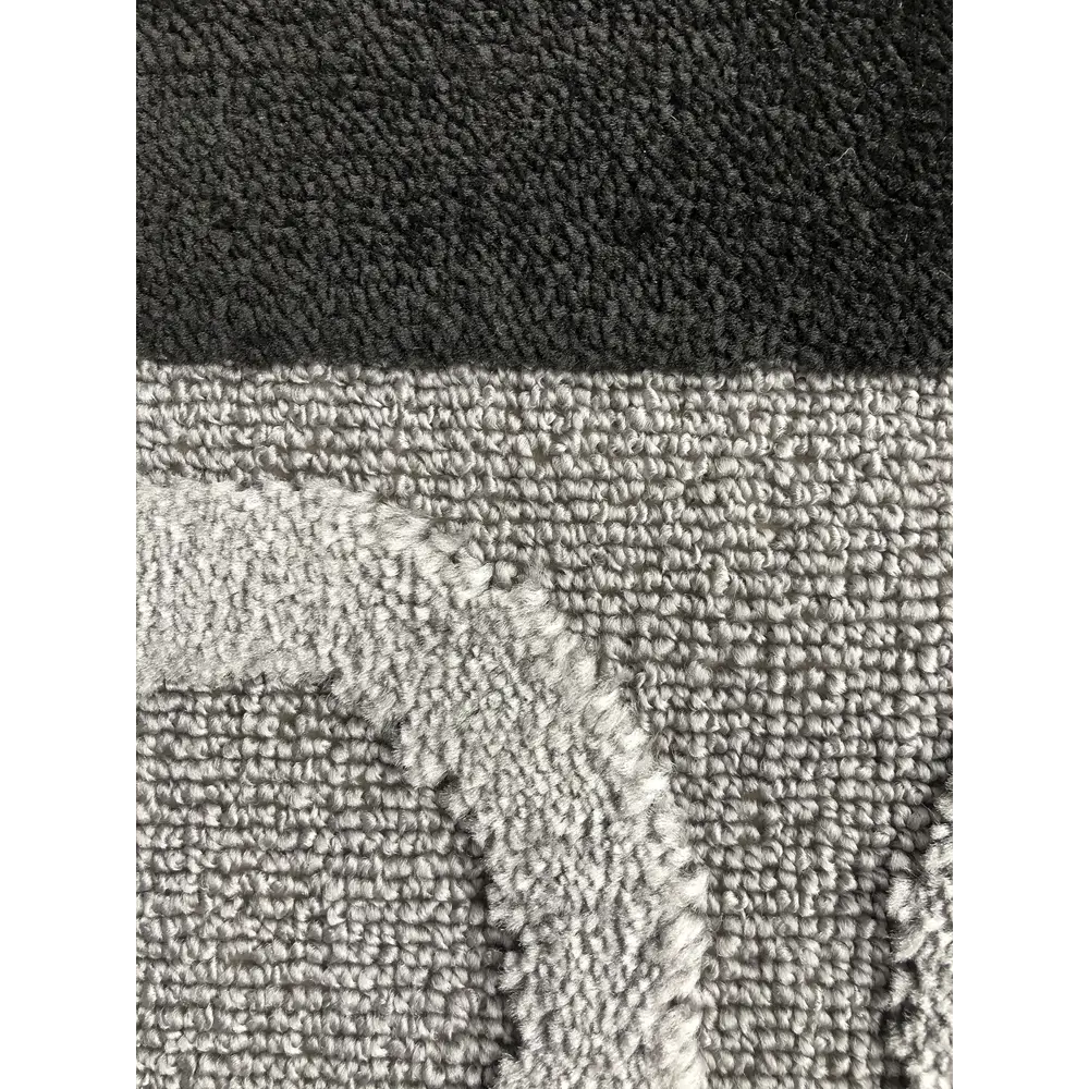 Фото 2 Коврик для ванной комнаты L'CADESI 001405 80x50см цвет серый серебристый