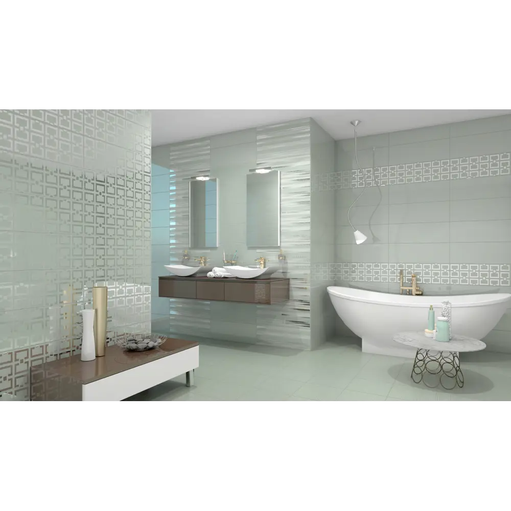 Фото 2 Декор KERLIFE LIBERTY LUSTRO 25.10x70.90 см цвет menta Фото 2 Декор KERLIFE LIBERTY LUSTRO 25.10x70.90 см цвет menta