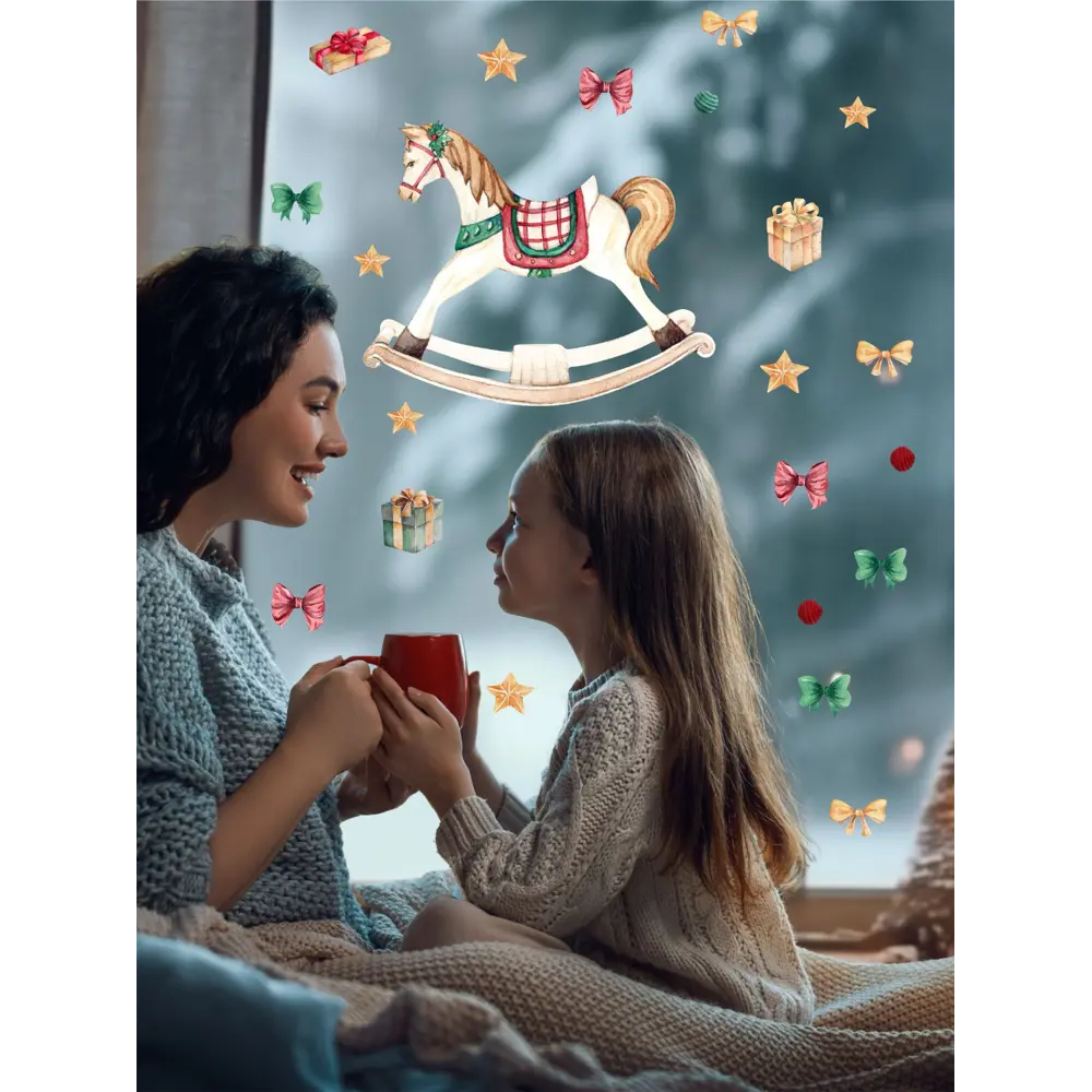 Фото 3 Наклейка Lisadecor Лошадка качалка 50 см х 40 см Фото 3 Наклейка Lisadecor Лошадка качалка 50 см х 40 см