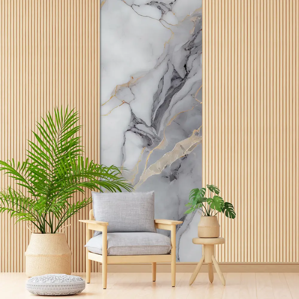 Фото 13 Фотообои флизелиновые Urban Style Серый мрамор UST1847, 100x270 см Фото 13 Фотообои флизелиновые Urban Style Серый мрамор UST1847, 100x270 см