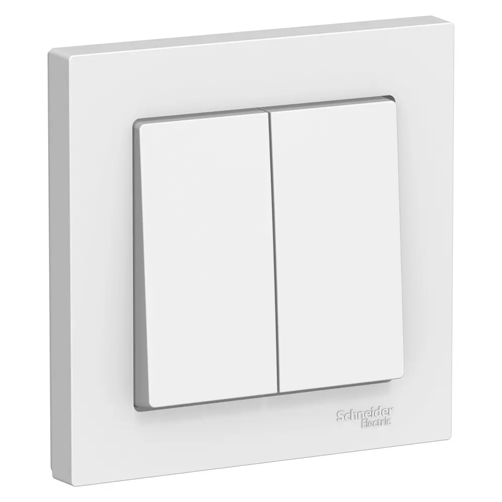 Фото Выключатель встраиваемый Systeme electric AtlasDesign ATN000152 2 клавиши цвет белый 3 шт. Фото Выключатель встраиваемый Systeme electric AtlasDesign ATN000152 2 клавиши цвет белый 3 шт.