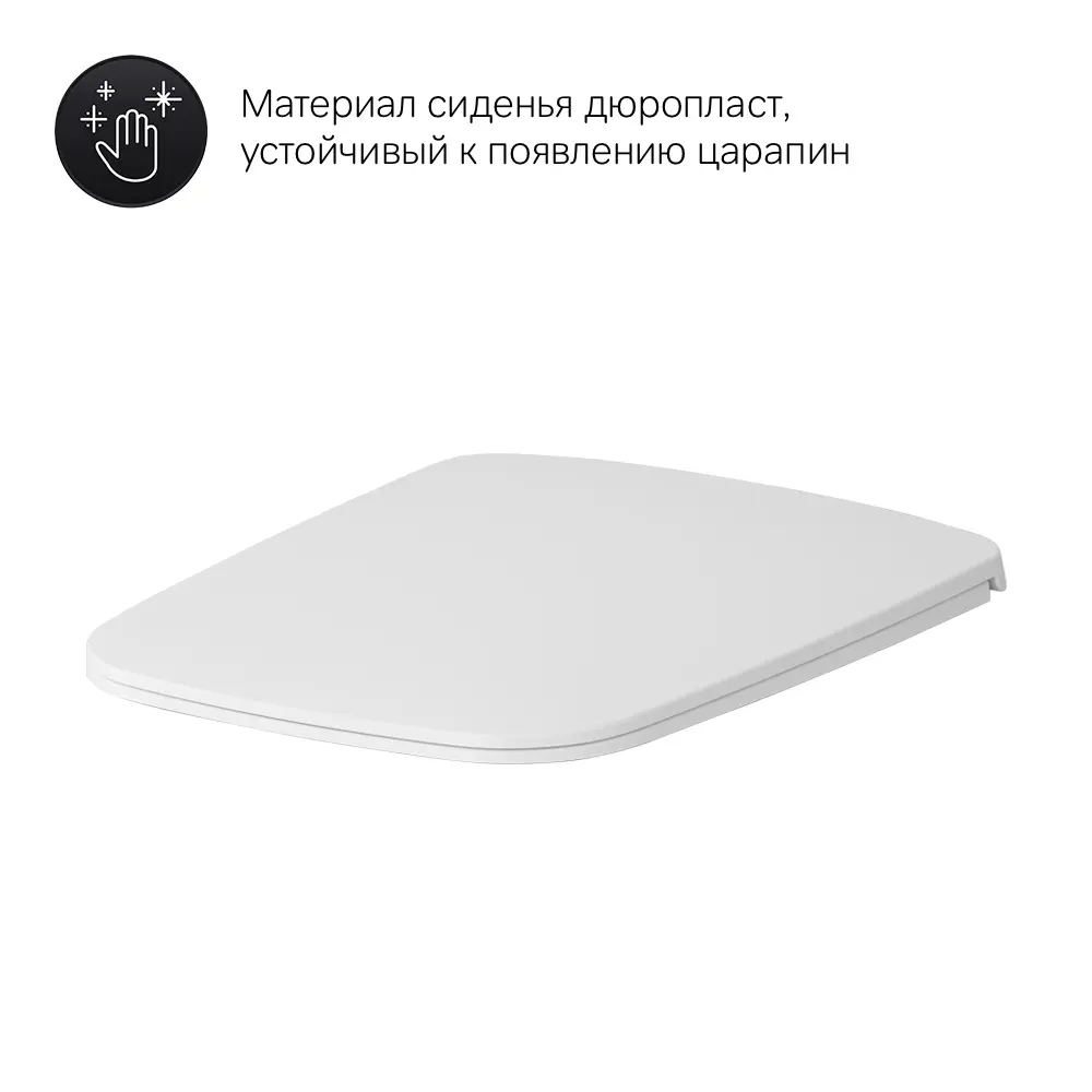 Фото 4 Унитаз подвесной Am.pm C54A1700SCSI безободковый с сиденьем микролифт Фото 4 Унитаз подвесной Am.pm C54A1700SCSI безободковый с сиденьем микролифт