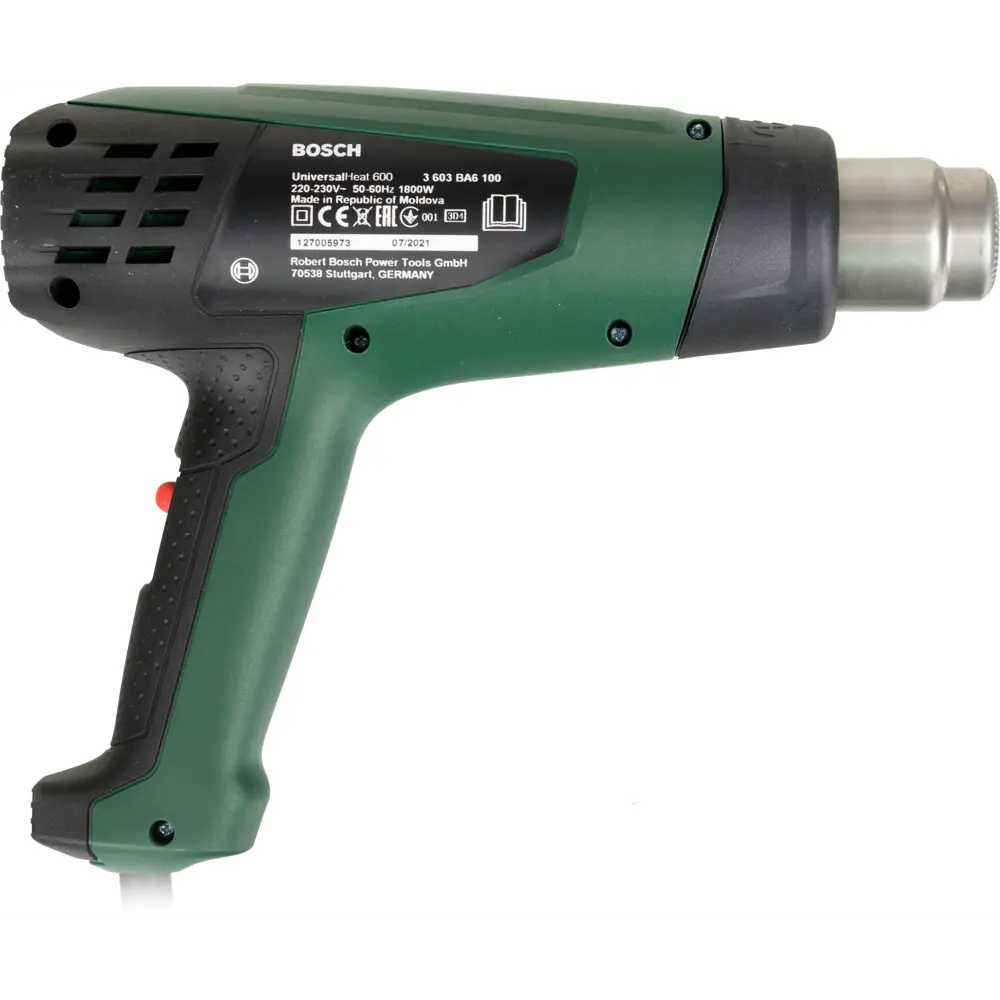 Фото 2 Фен технический сетевой Bosch UniversalHeat 600 06032A6120, 1800 Вт Фото 2 Фен технический сетевой Bosch UniversalHeat 600 06032A6120, 1800 Вт