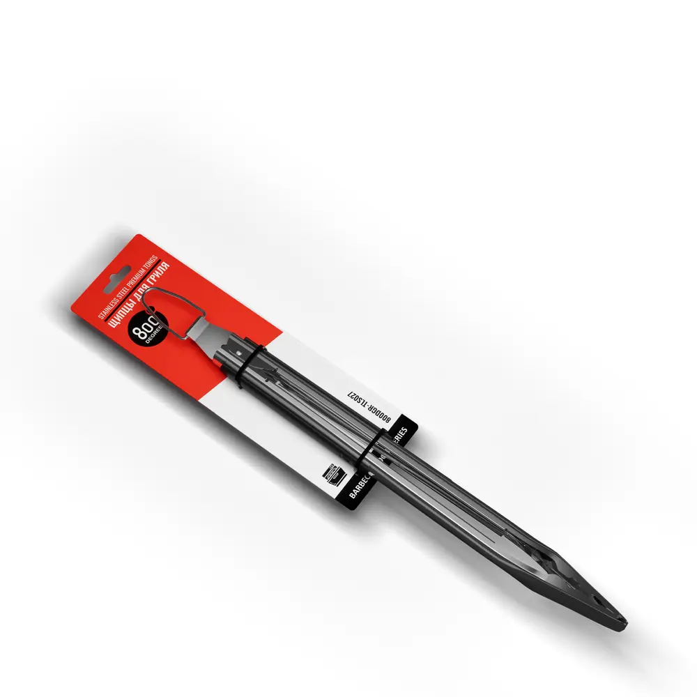 Фото 8 Щипцы для гриля с фиксатором Red Line 800 Degrees Stainless Steel Tongs 4x46x4 см Фото 8 Щипцы для гриля с фиксатором Red Line 800 Degrees Stainless Steel Tongs 4x46x4 см