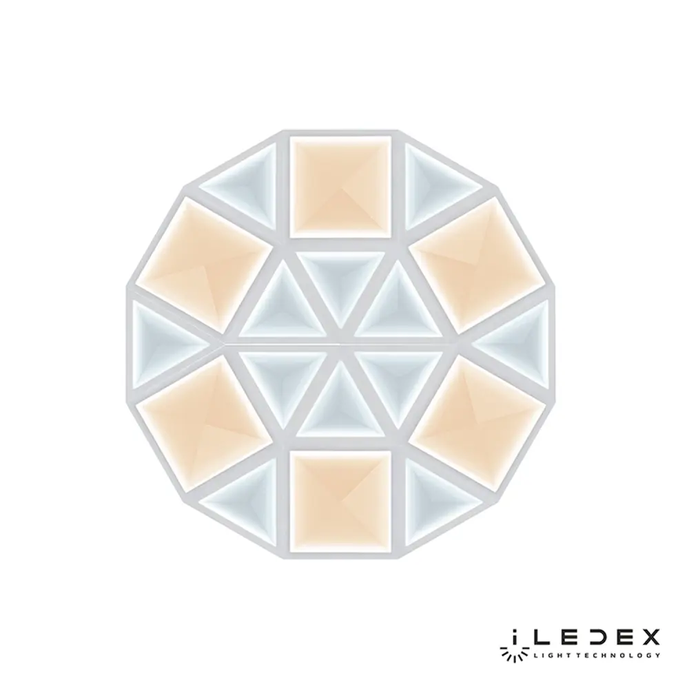 Фото 6 Светильник настенно-потолочный светодиодный Iledex Creator X070112 WH-6000K 1 м² холодный белый (голубой) свет цвет белый Фото 6 Светильник настенно-потолочный светодиодный Iledex Creator X070112 WH-6000K 1 м² холодный белый (голубой) свет цвет белый