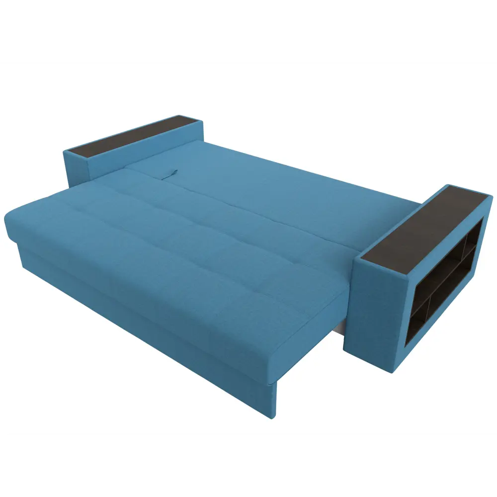 Фото 8 Диван Лига диванов Дубай 240x96x109 см рогожка цвет голубой Фото 8 Диван Лига диванов Дубай 240x96x109 см рогожка цвет голубой