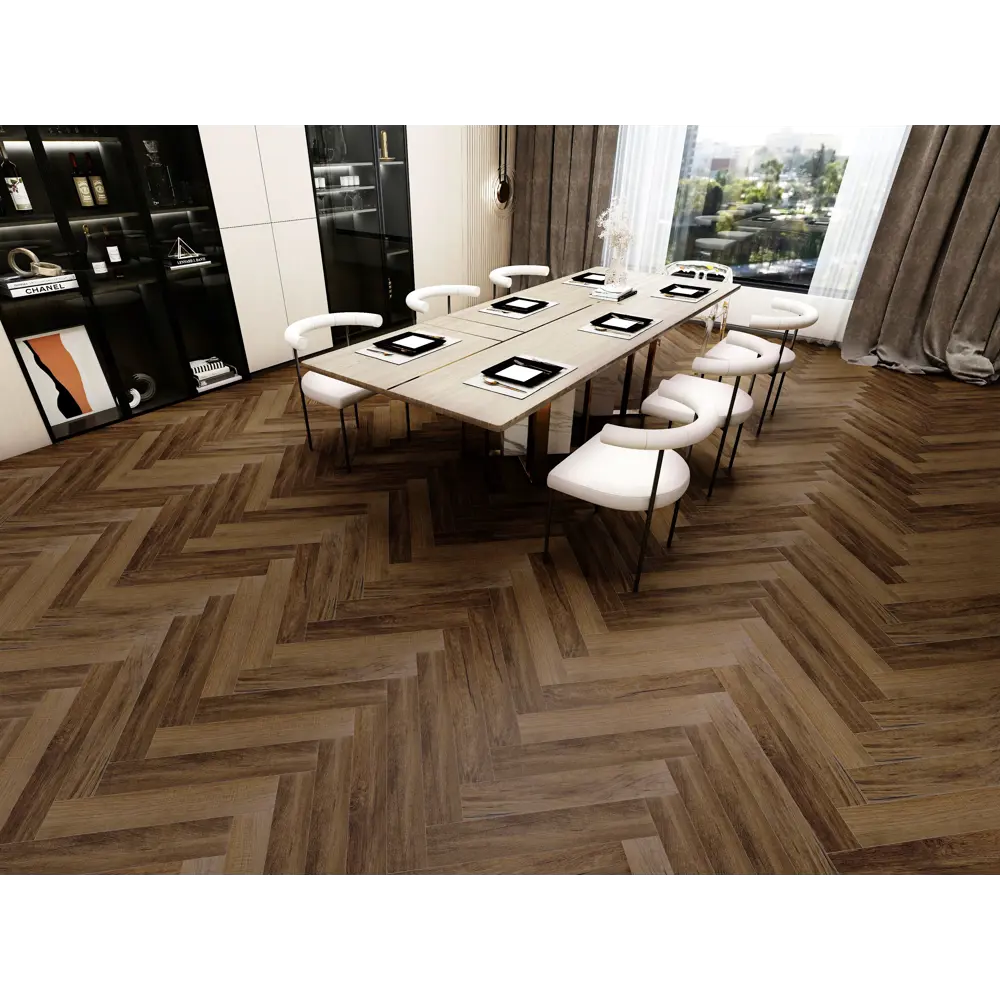 Фото 2 Ламинат Icon Дуб Мокко Oak Mocco 34 класс толщина 12 мм с фаской 1.31 м², цена за упаковку Фото 2 Ламинат Icon Дуб Мокко Oak Mocco 34 класс толщина 12 мм с фаской 1.31 м², цена за упаковку